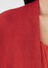 Organic Linen Cotton Airy Tuck Cropped Cardigan