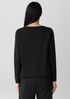 Peruvian Cotton Blend Bateau Neck Top