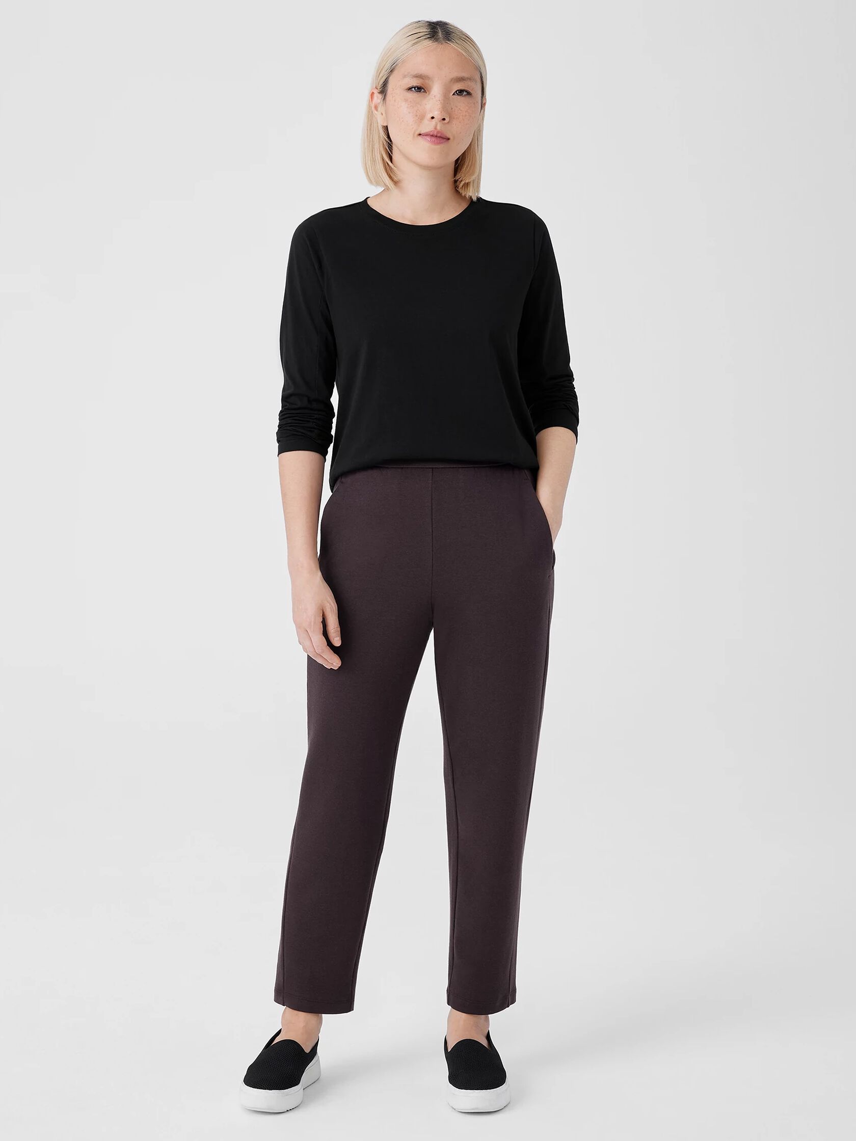 Cozy Brushed Terry Hug Slouchy Pant