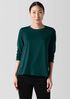 Organic Pima Cotton Jersey Long-Sleeve Tee