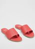 Edge Leather Slide Sandal