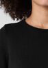 Peruvian Cotton Blend Jewel Neck Top