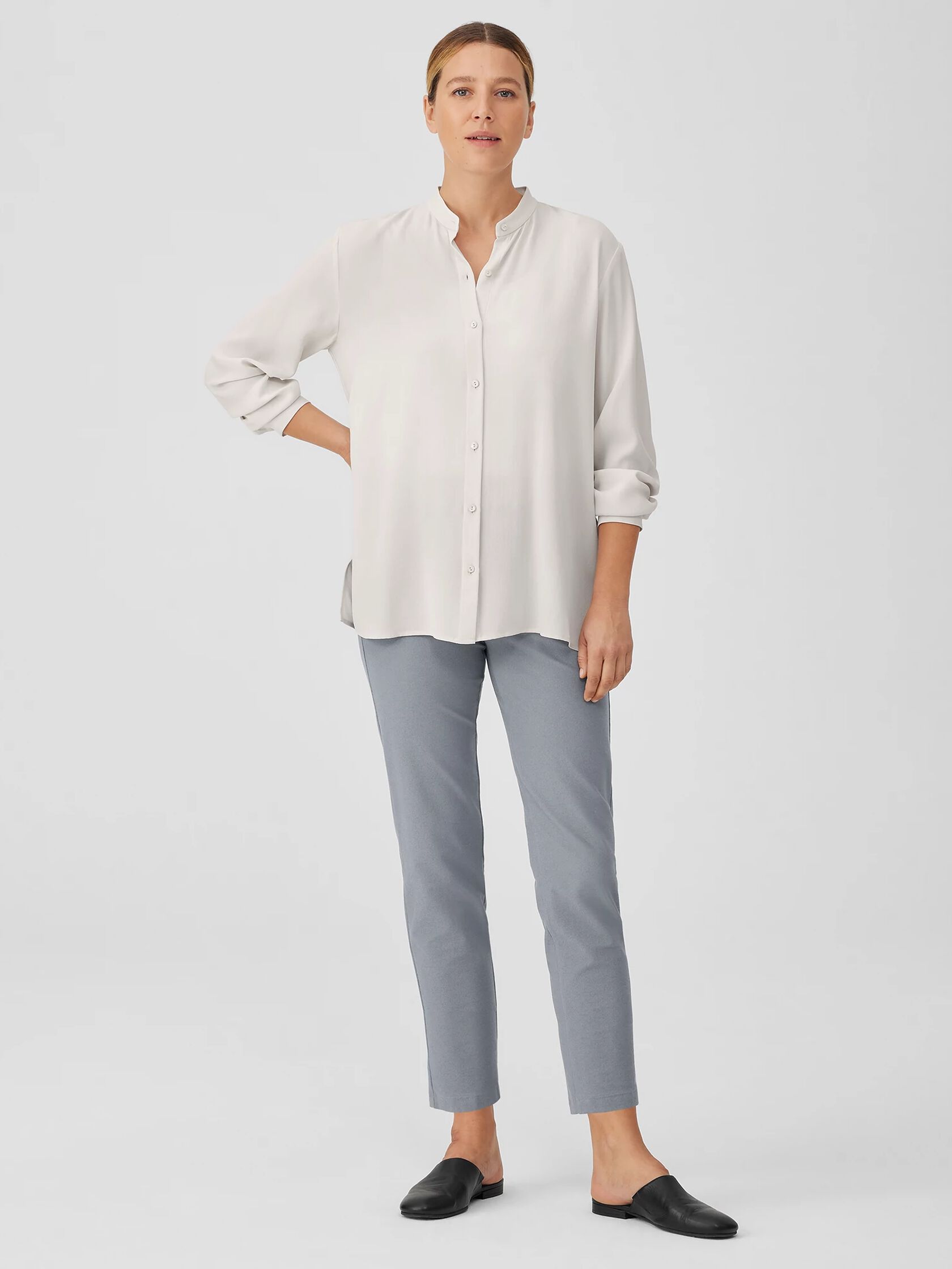 Washable Stretch Crepe Pant