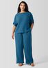 Organic Cotton Lofty Gauze Straight Pant
