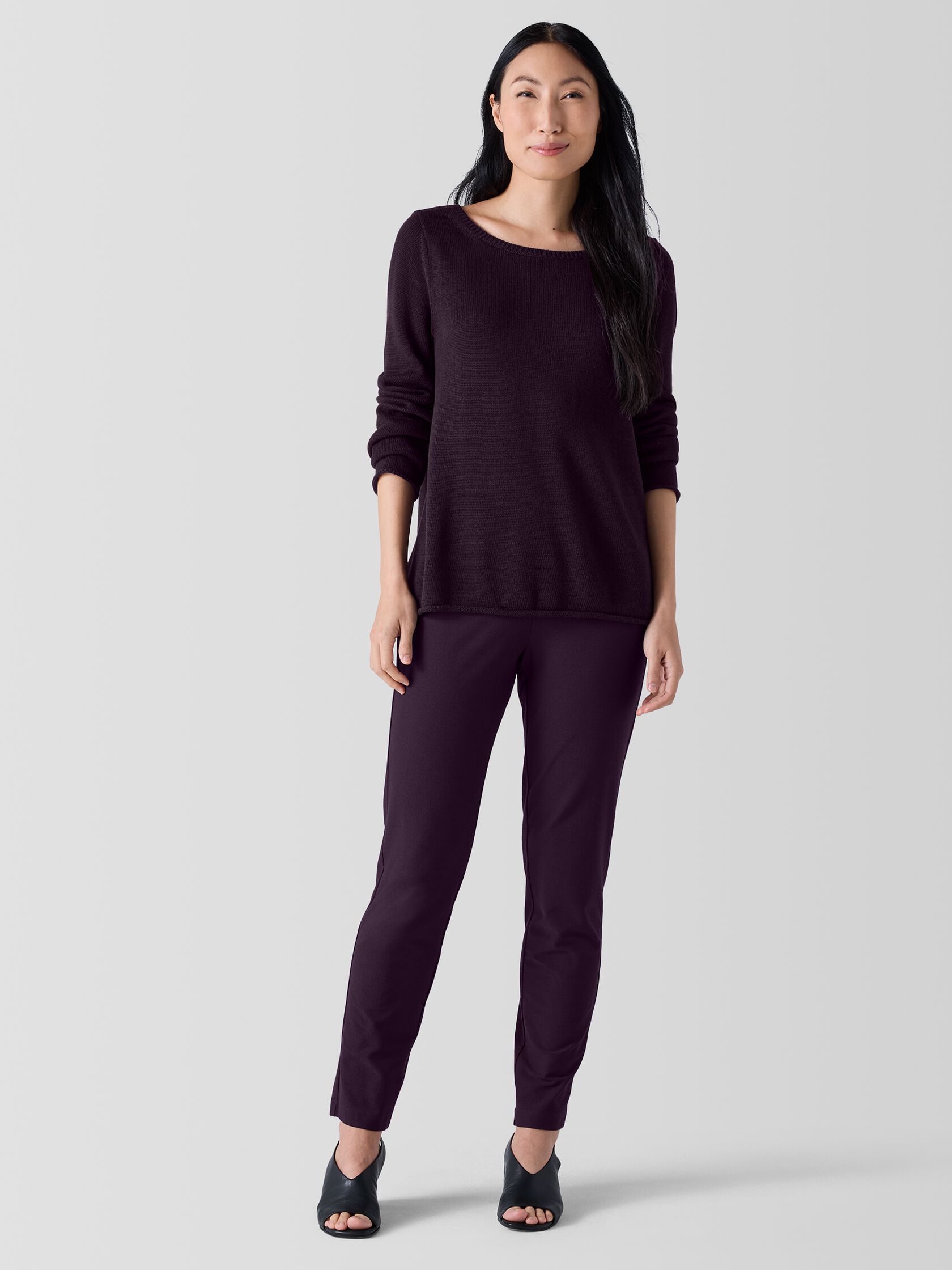 Washable Stretch Crepe Pant