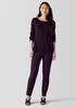 Washable Stretch Crepe Pant