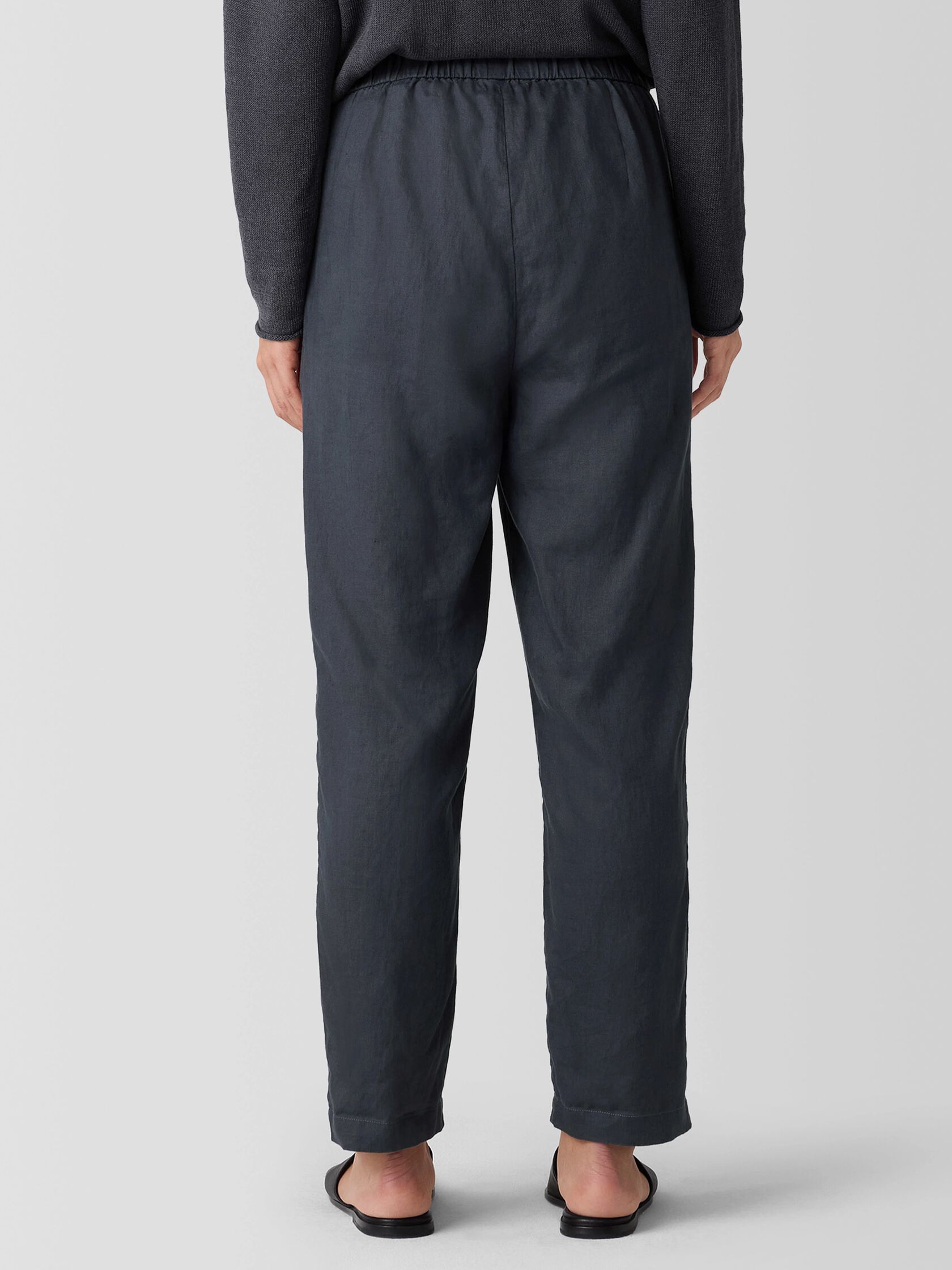 Organic Linen Tapered Pant