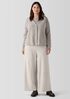 Lightweight Boiled Wool Vest in Regenerative Wool