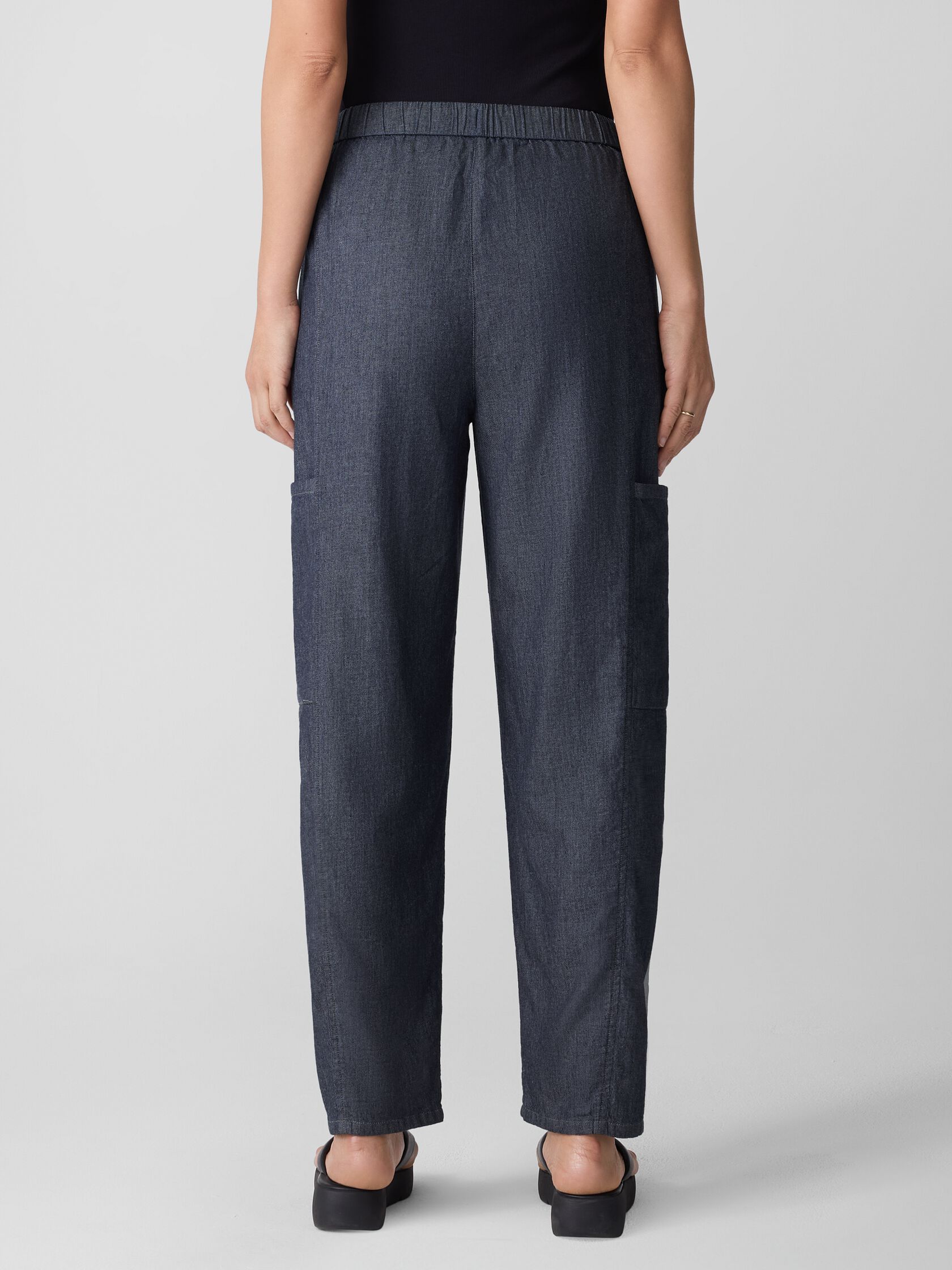 Airy Organic Cotton Twill Cargo Pant