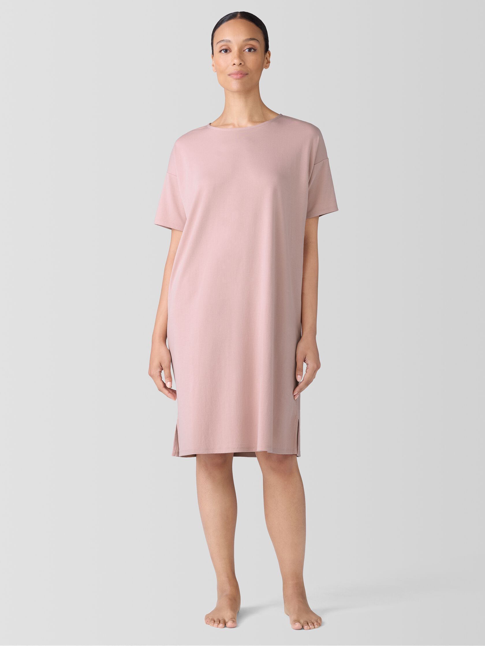 Organic Cotton Interlock Sleep Dress