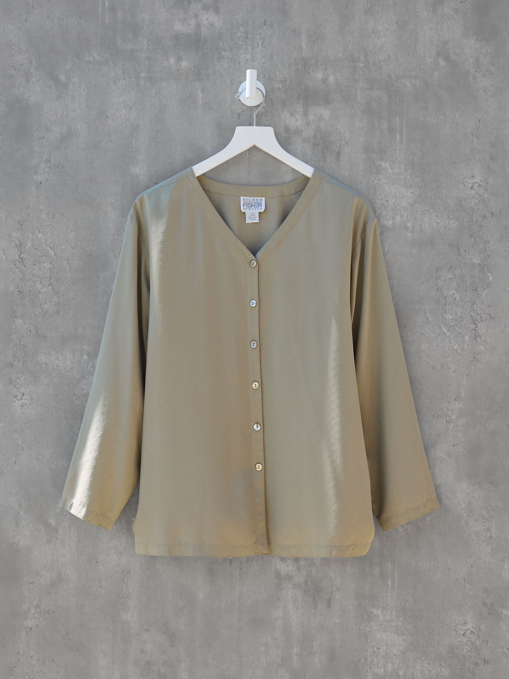 Renew Vintage Silk Top, M