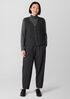 Mélange Boiled Wool Jersey Lantern Pant in Regenerative Wool