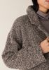 Curly Alpaca Notch Collar Coat