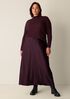 Textured Satin Slip Skirt