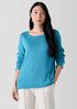 Peruvian Cotton Blend Bateau Neck Top