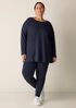 Cozy Brushed Terry Hug Long Box-Top
