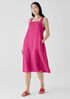 Organic Linen Square Neck Dress