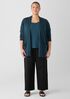 Organic Linen Cotton Cord Long Cardigan