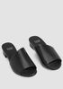 Quote Nappa Leather Slide Sandal