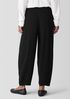 Silk Georgette Crepe Lantern Pant