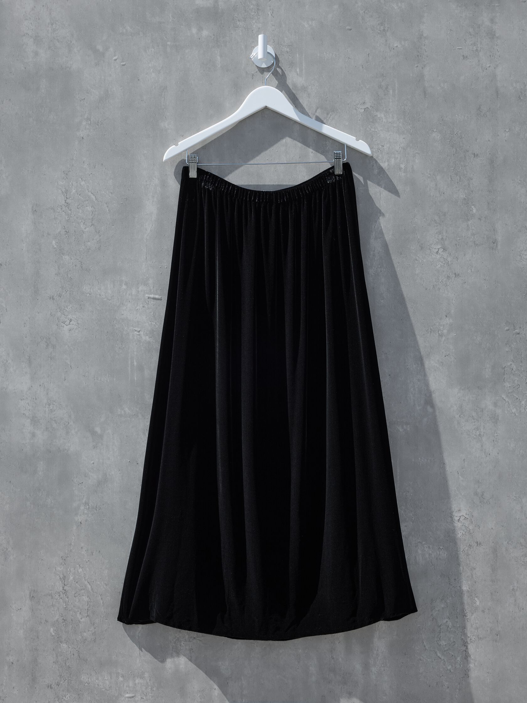 Renew Vintage Velvet Skirt, L