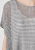 Organic Linen Délavé Bateau Neck Top