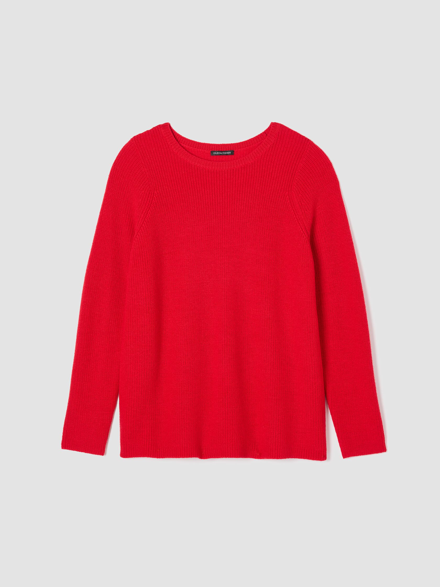 Merino Crew Neck Top in Regenerative Wool