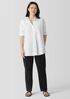 Garment-Dyed Utility Organic Cotton Tapered Pant