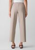 Washable Stretch Crepe Straight Pant