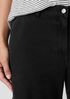 Cotton Stretch Denim Wide-Leg Jean