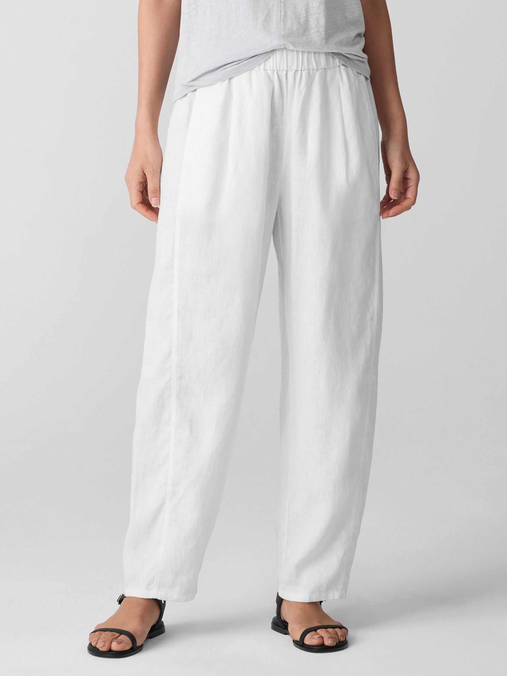 Organic Linen Lantern Pant