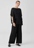 Sheer Silk Georgette Poncho