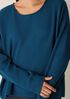 Peruvian Cotton Blend Jewel Neck Top