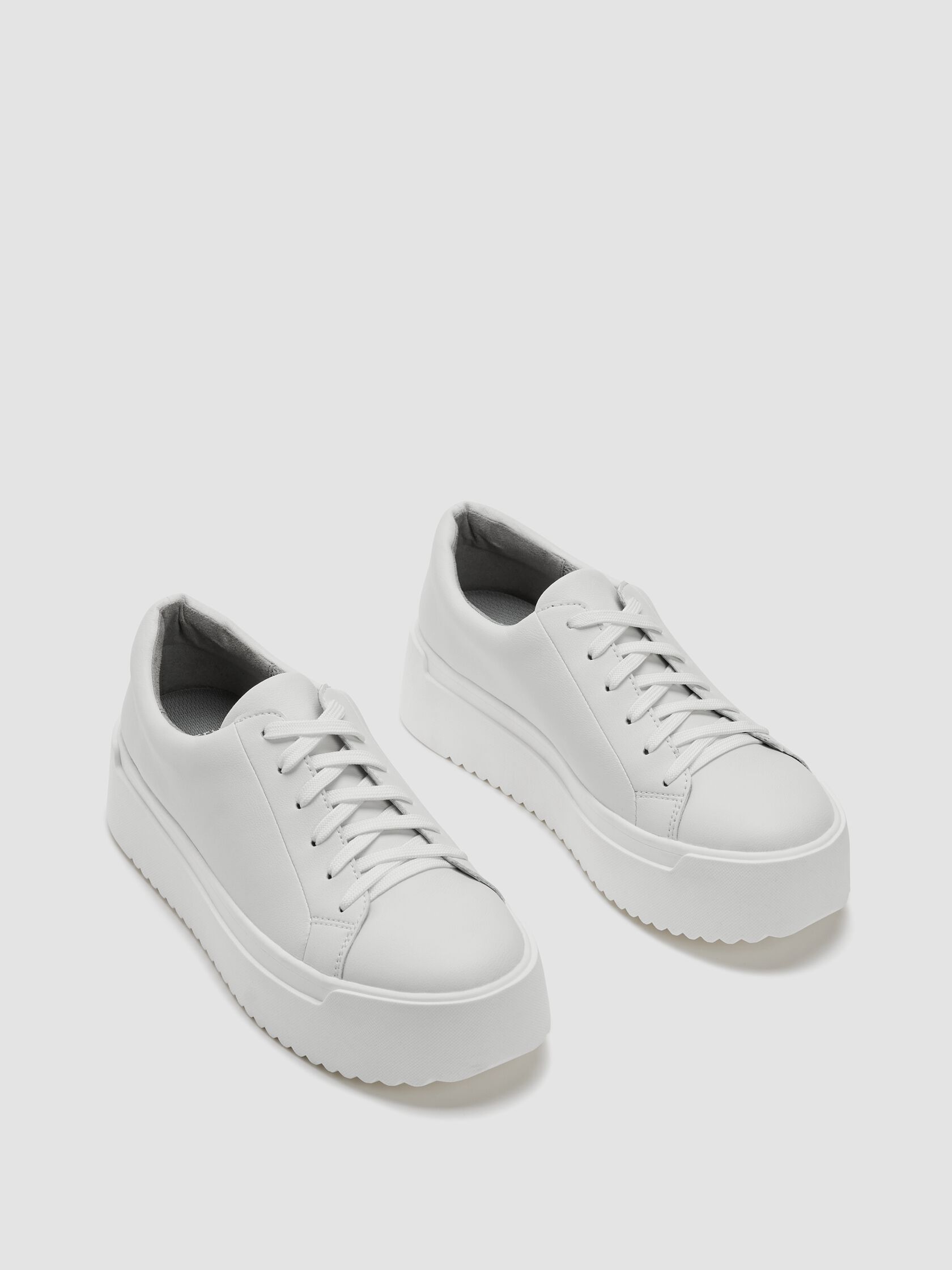 Monde Leather Platform Sneaker