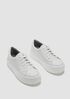 Monde Leather Platform Sneaker