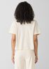 Organic Cotton Interlock Notch Collar Sleep Shirt