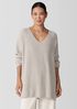 Organic Cotton Chenille V-Neck Top