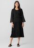 Sheer Silk Georgette Tie Jacket