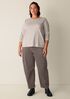 Mélange Fine Organic Cotton Jersey Round Neck Tee