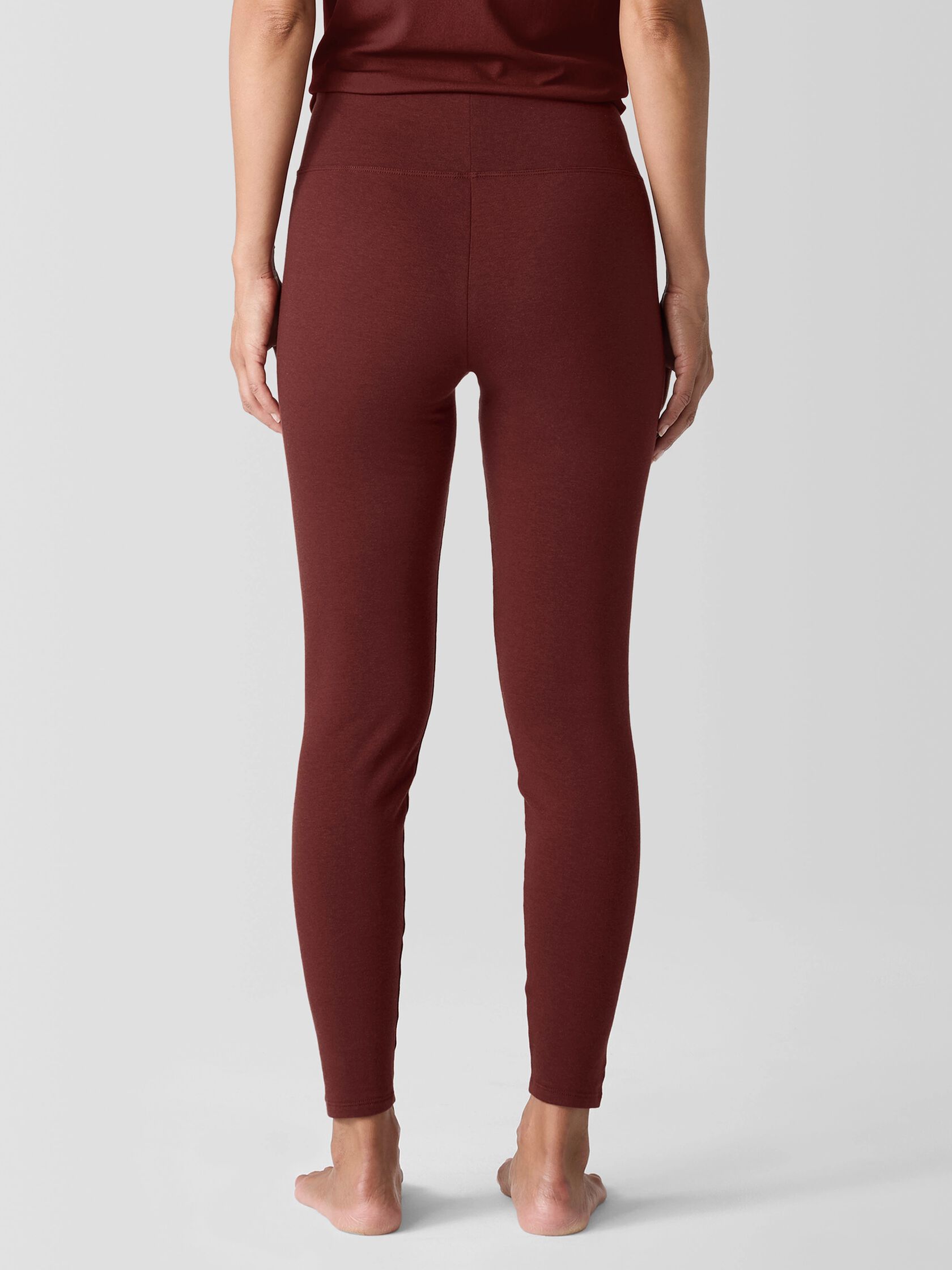 Cozy Brushed Terry Hug High-Waisted Leggings