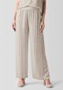 Crushed Velvet Wide-Leg Pant