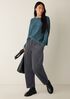 Chenille Blend Crew Neck Top