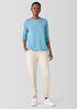 Organic Pima Cotton Jersey Long-Sleeve Tee