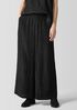Textured Silk Jacquard Wide-Leg Pant