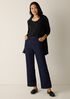 Cotton Stretch Denim Straight Jean