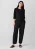 Peruvian Cotton Blend Bateau Neck Top