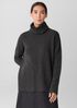 Recycled Wool Cashmere Turtleneck Top