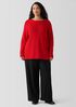 Merino Crew Neck Top in Regenerative Wool