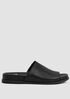 Dotes Tumbled Leather Wedge Sandal