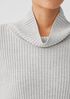 Merino Turtleneck Top in Regenerative Wool
